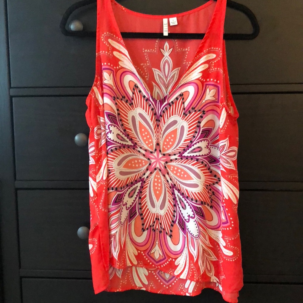 Elle blouse tank